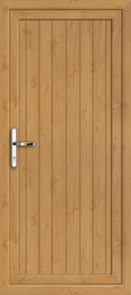 Cottage Style Irish Oak uPVC door panel