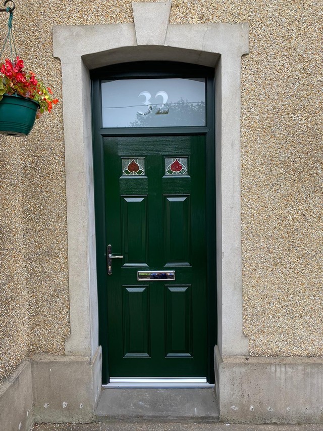 Fir Green composite door