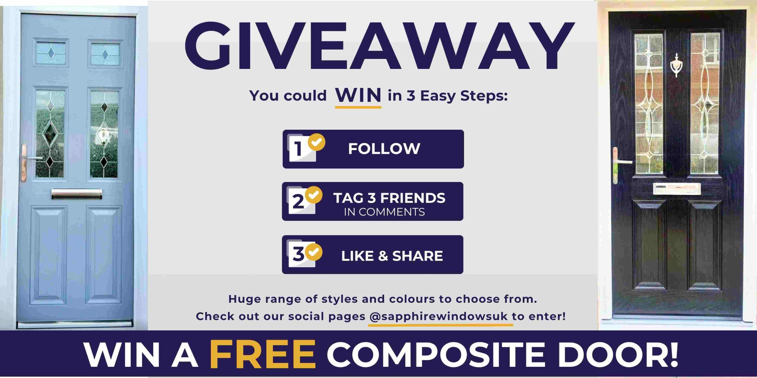 Free Door Giveaway Windows and doors sapphire windows and doors, composite door, front door