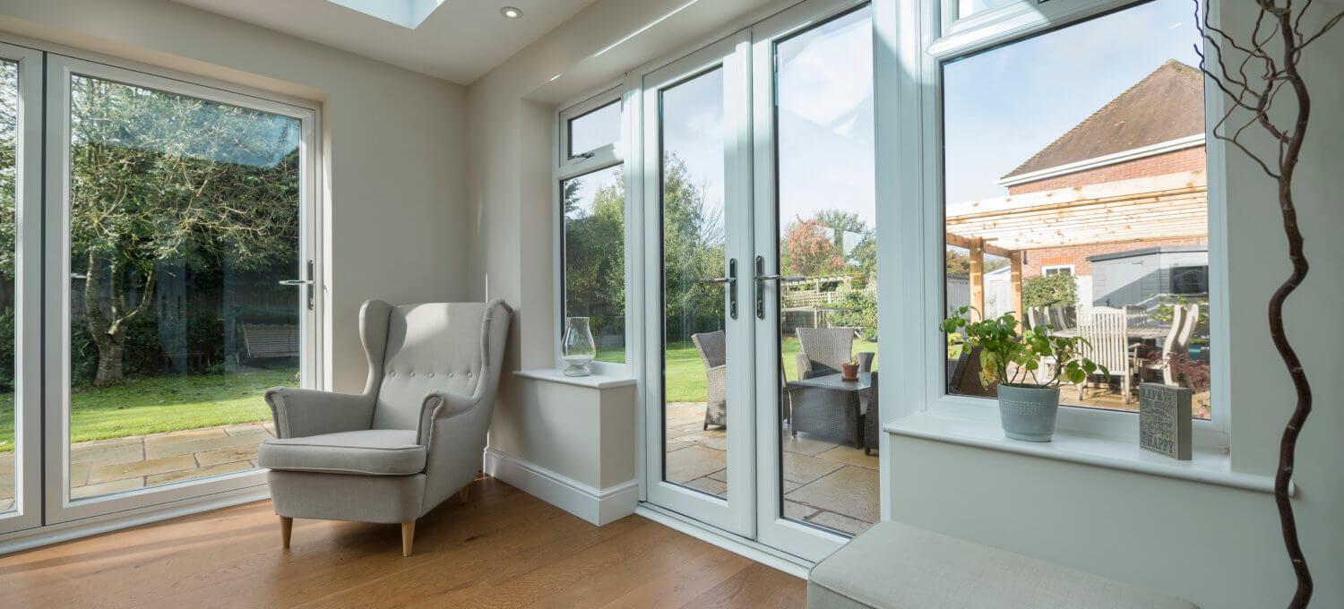 French patio doors from Sapphire Windows & Doors