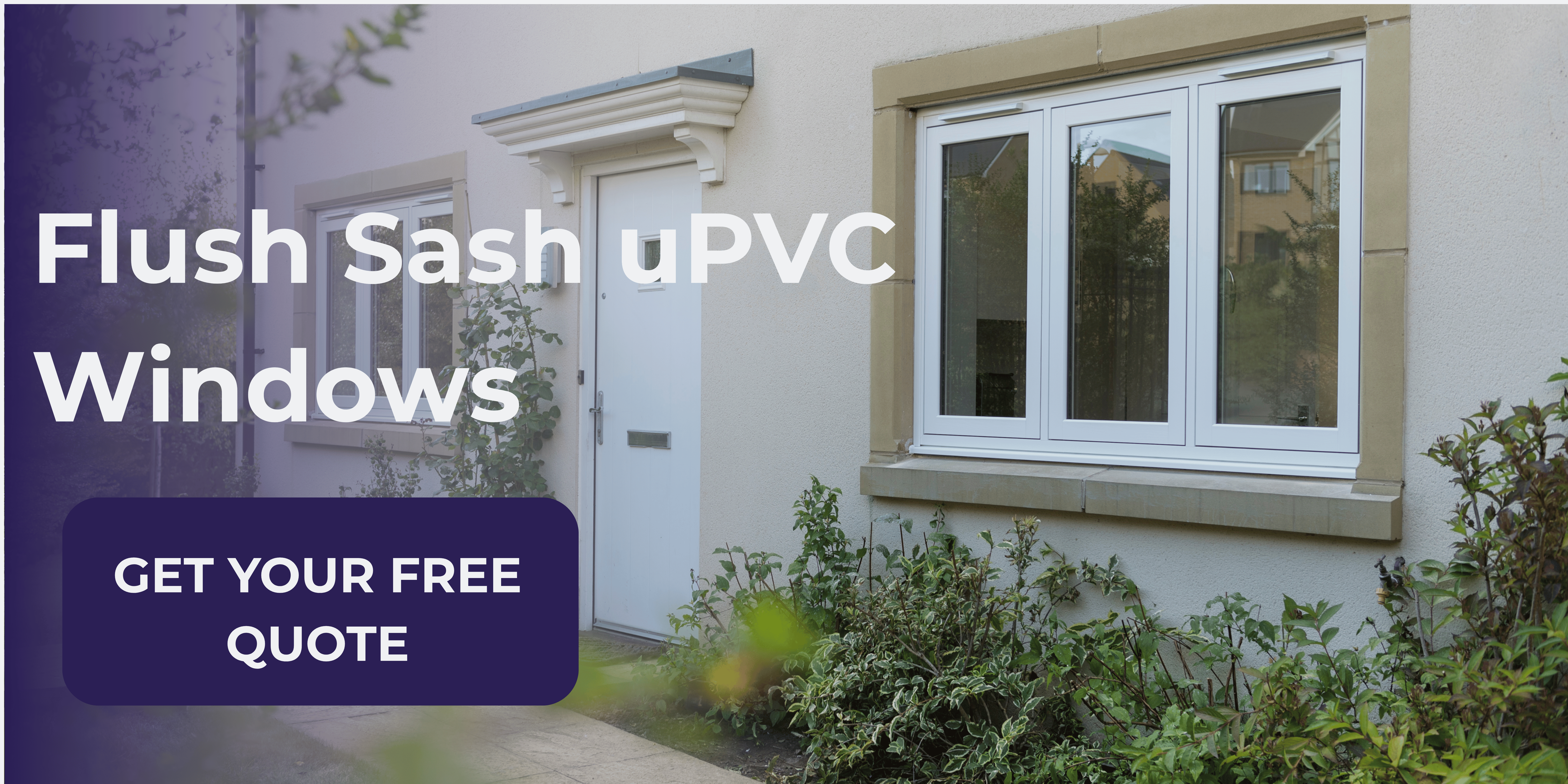 Flush Sash uPVC Windows and doors