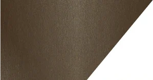 Bronze Metallic and White PVC colour combination