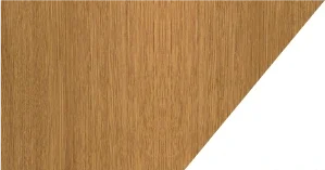 Ginger Oak Super Matt and White PVC colour combination