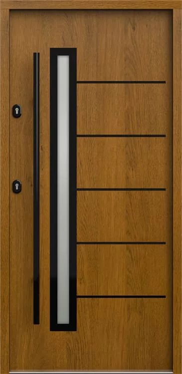 Gerda OPTIMA Series steel and aluminium entrance doors