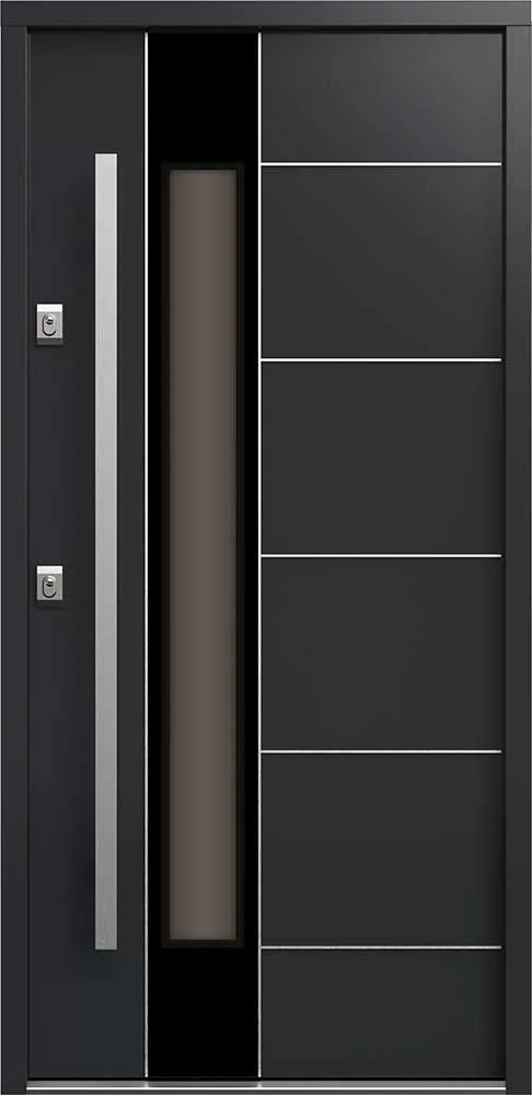 Gerda THERMO PREMIUM Series steel and aluminium entrance doors