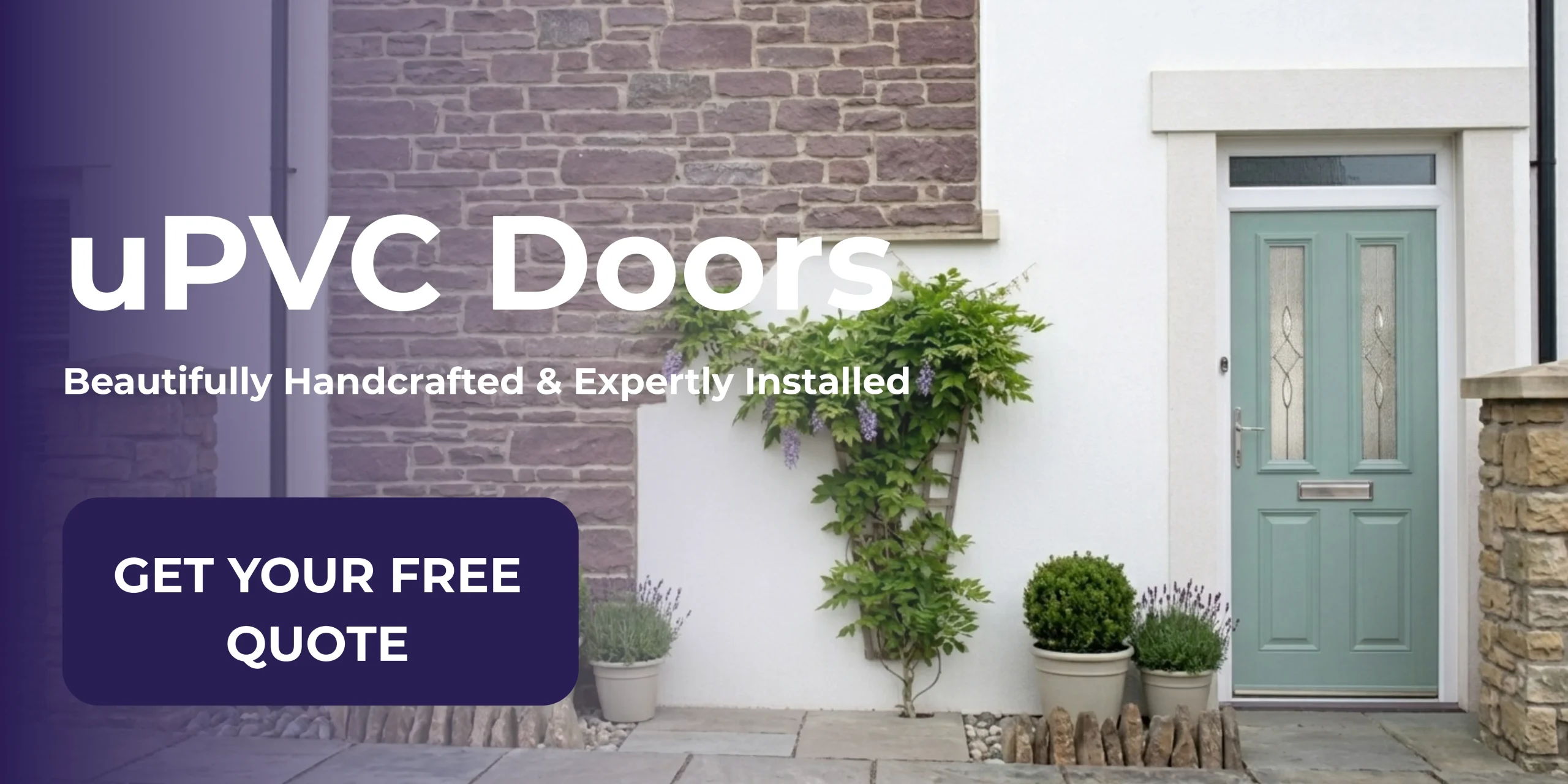 uPVC doors fitted by Sapphire Windows & Doors in Carmarthenshire and Pembrokeshire