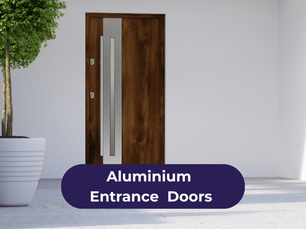 Aluminium Entrance Door South and West Wales