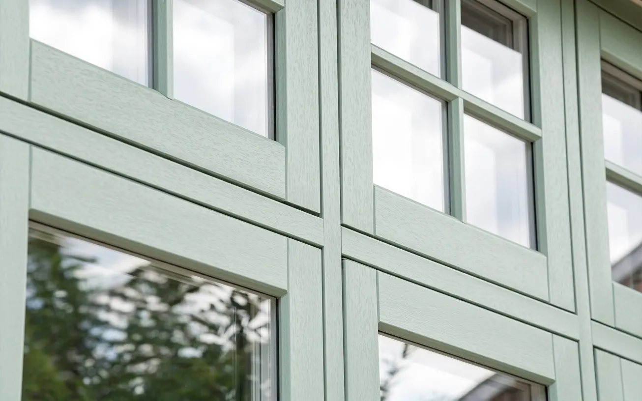 Evolution timber alternative casement window with flush detailing