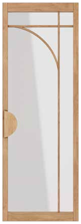 OTIF TENZO single door with a solid timber appearance