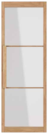 OTIF TENZO single door with two glazed sections