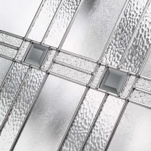 Aspen composite door glass design