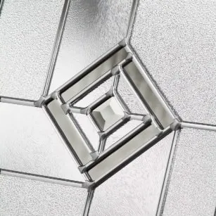 Sierra composite door glass design